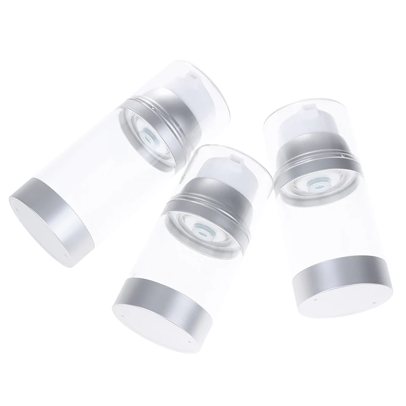 1PCS 100/120/150ML Presse-On Vuoto Pompa Airless Barattolo Riutilizzabile Crema Lozione Bottiglia di Vuoto Contenitore Da Viaggio Portatile sub-bottiglia