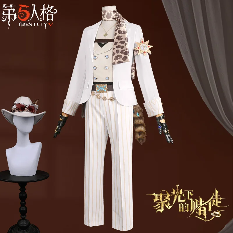 

2026 new Game Identity V Prospector Cosplay Costume Truth Under Spotlight Gambler Cosplay Costume Game Character Outfit