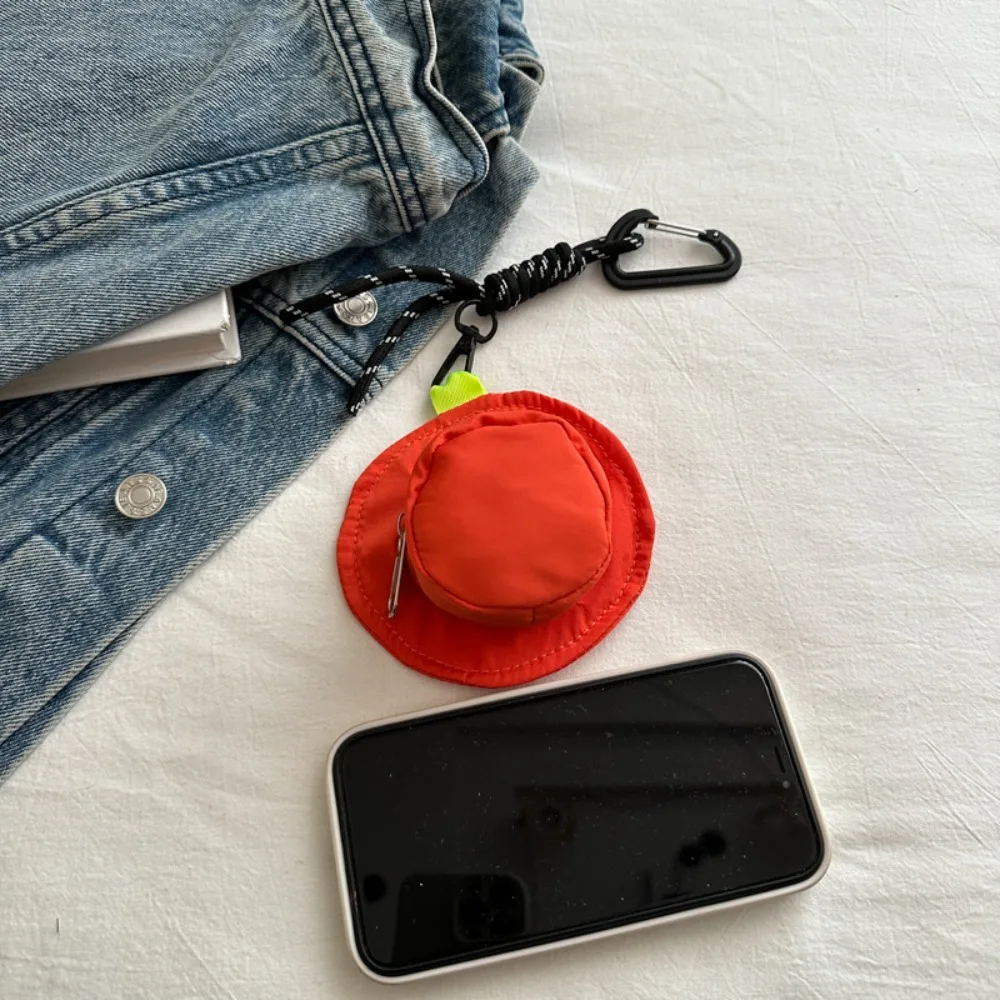 

New Key Chain Coin Purse Large Capacity Zipper Coin Pocket Portable Money Bag Boy Girl
