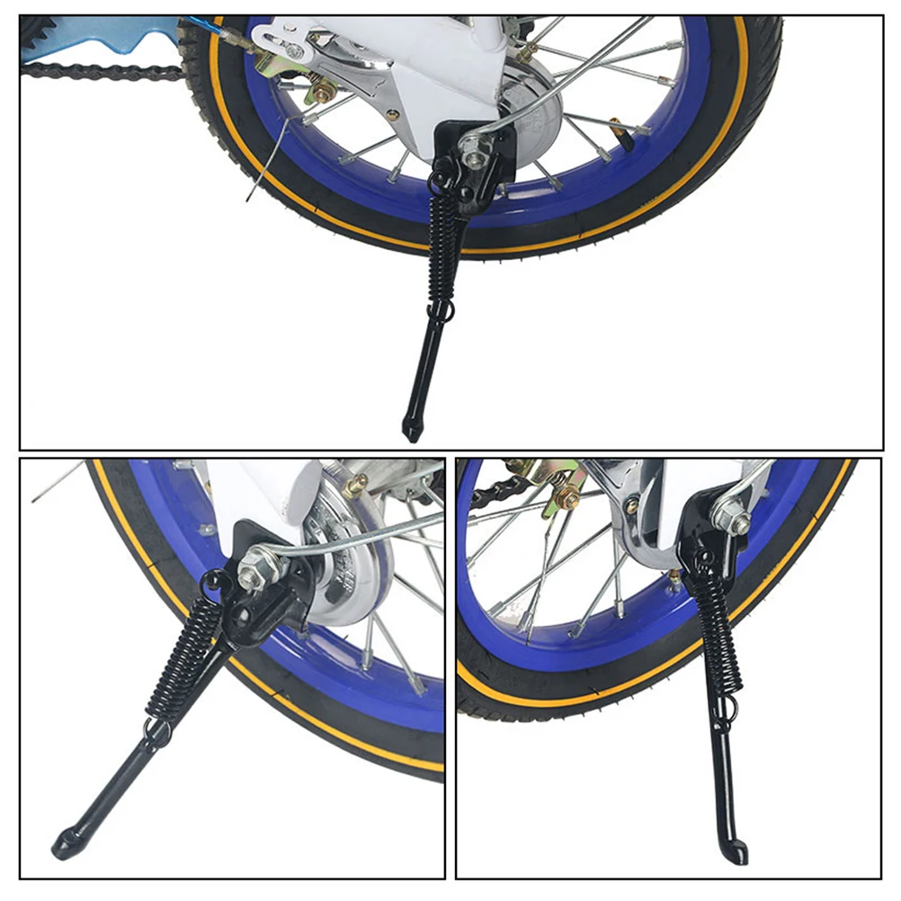 

Bicycle Kickstand 20 Inch Bike Carbon Steel Non Slip Folding Single Side Stand Support Rear Mount Durable Strong