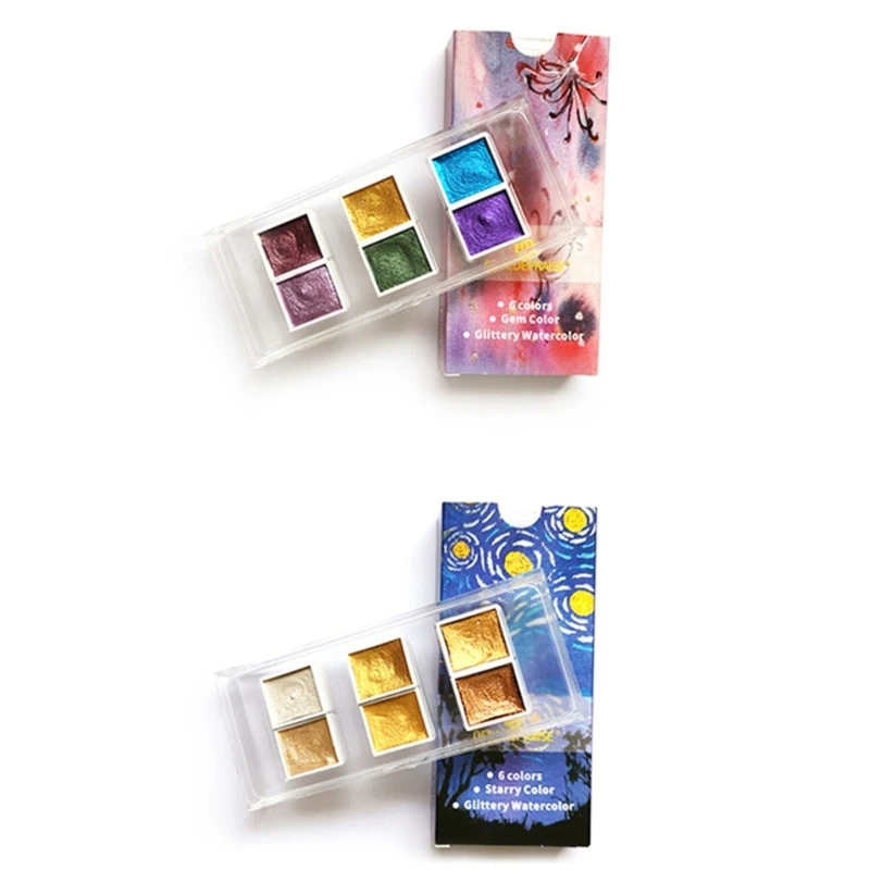 Solid Watercolor Paints Good Lightfastness for Illustrator Painter Art Student