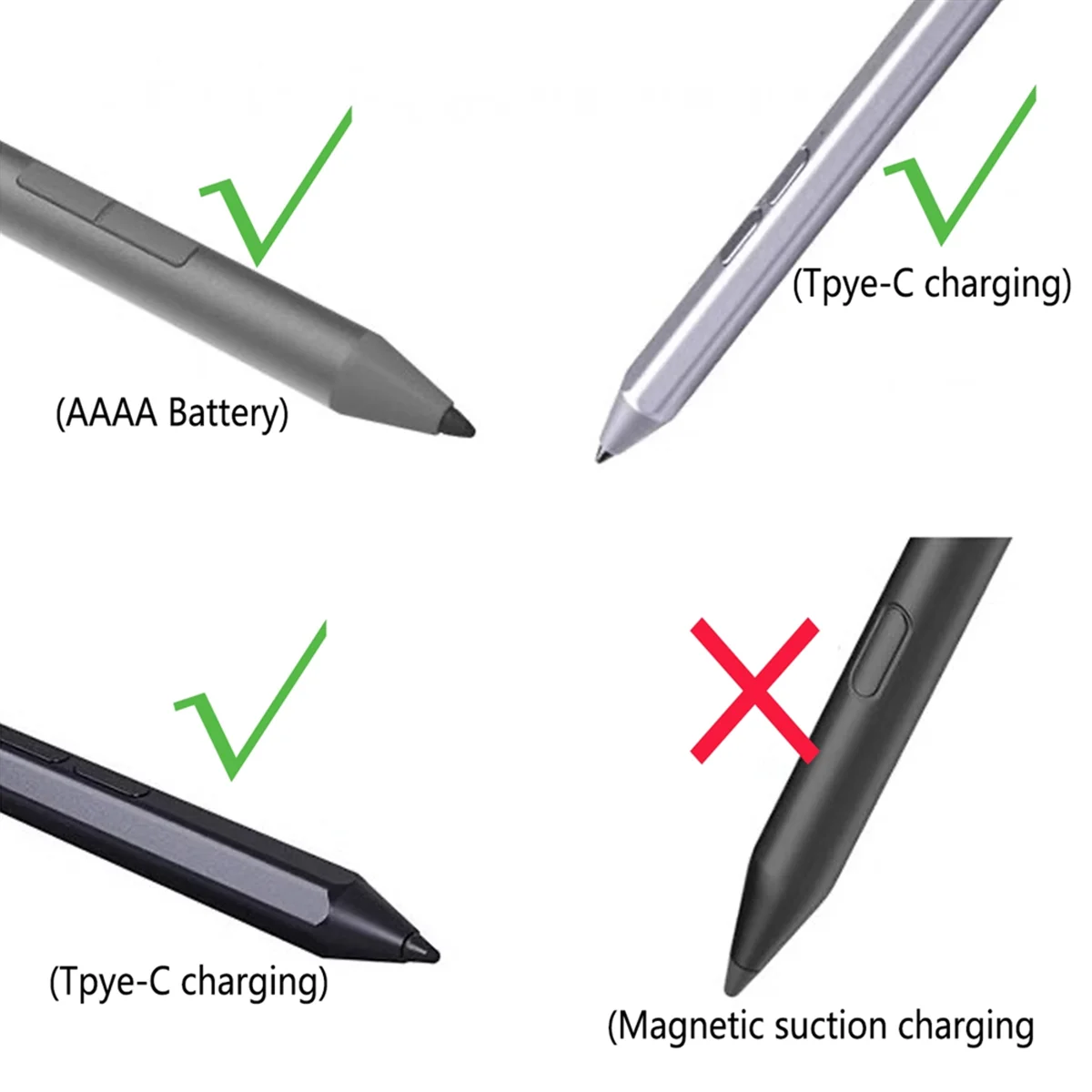 2 buah ujung pena Stylus untuk Lenovo Xiaoxin, pena presisi 2 Tab P11 Pad/Pad Pro/Pad