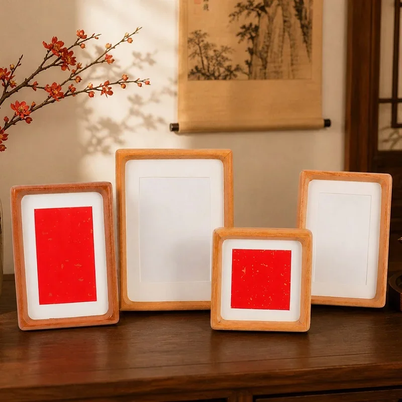 Premium Solid Wood Photo Frame Modern Family Display Picture Frame for Artwork and Home Decor Elegant Wall and Tabletop Frame