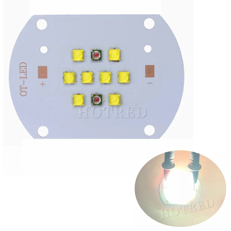 Imagem -02 - Xte High Power Led Diode Original Alta Separação Termoelétrica Cri Pcb de Cobre para Luz de Inundação Planta Cresce Luz 30w 50w 60w