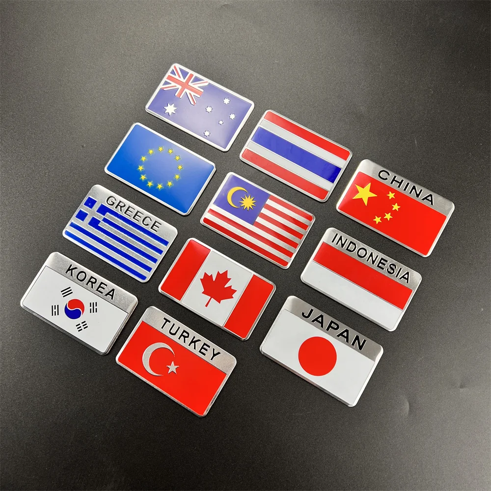 National Flag Car Sticker For Mini Cooper R50 R52 R53 R55 R56 R57 R58 R60 R61 PACEMAN COUNTRYMAN CLUBMAN COUPE ROADSTER One