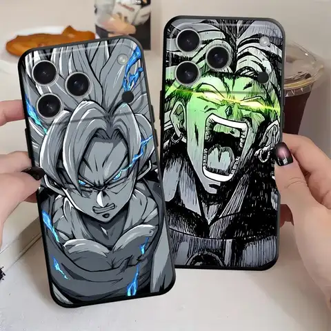 Case for iPhone 17 Pro Max XS XR 13 Mini Air 16 12 11 15 Plus SE 14 7 8 Funda Phone Cover DD-ragonS B-allS Goku