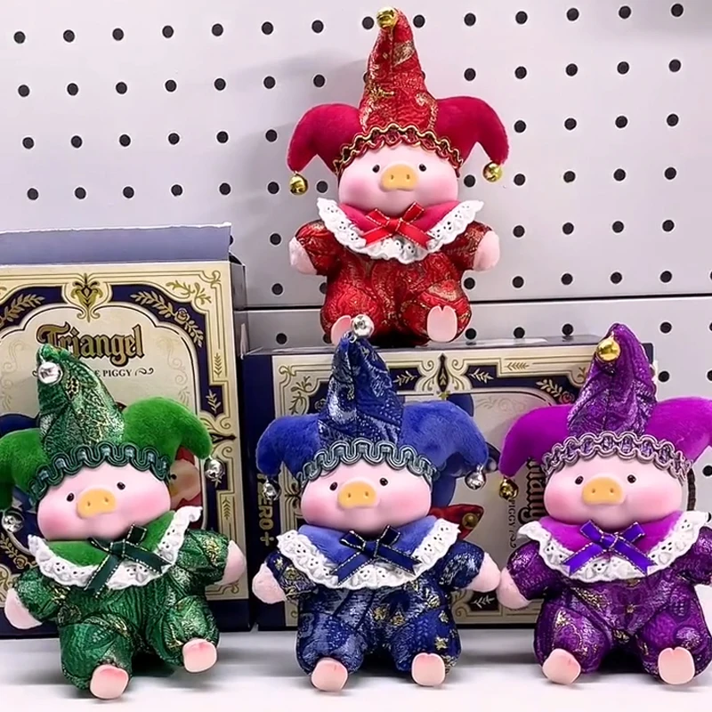 

LuLu The Piggy Triangle Series Blind Box Doll Lulu Pig Vinyl Mystery Box Figure Surprise Bag Charm Pendant Decor Ornaments Toys