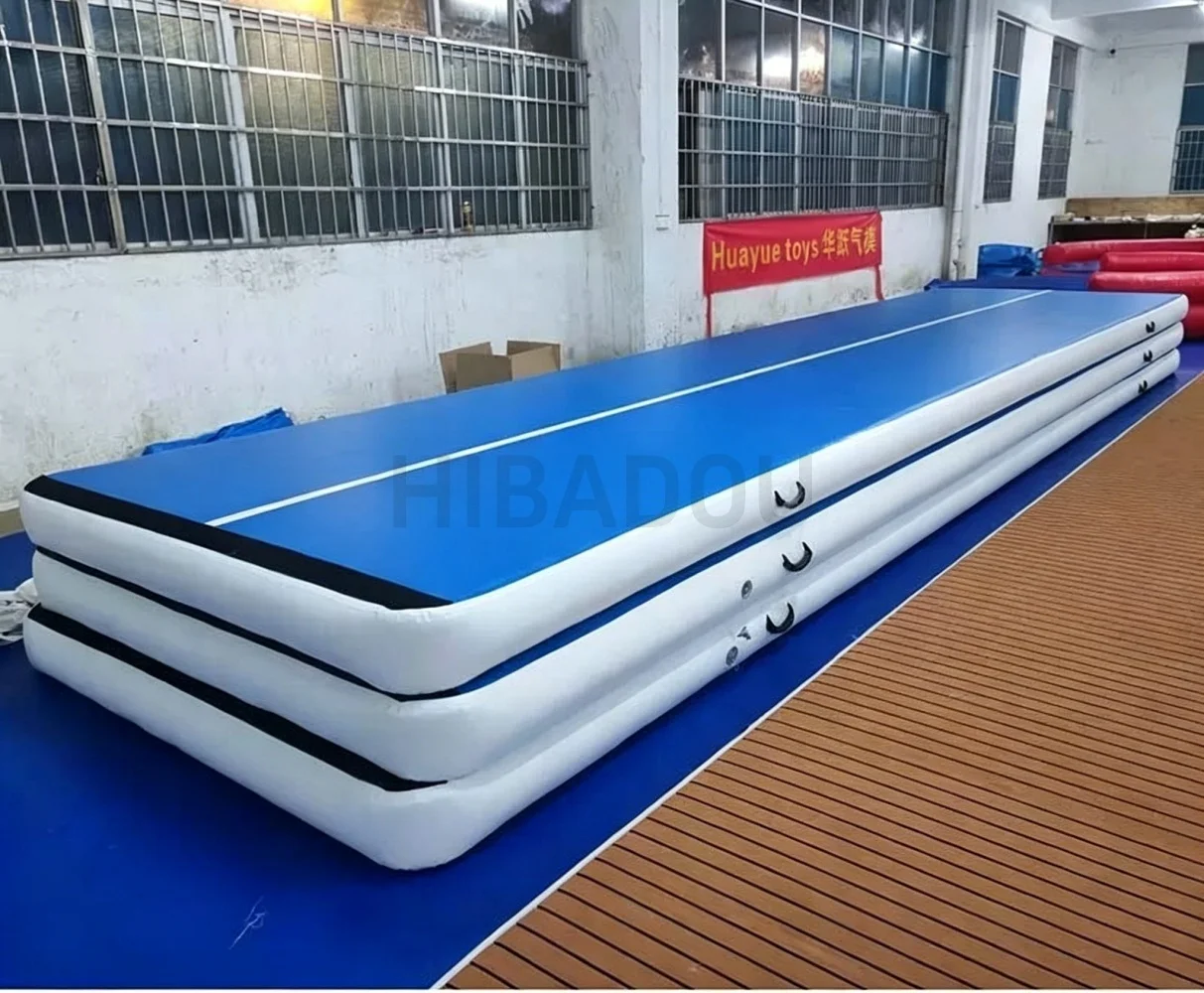 Gymnastics Training Mats Inflatable Air Gymnastics Mat 7x2m 8inches Thickness Inflatable Floor Mats for Gym Use/Training