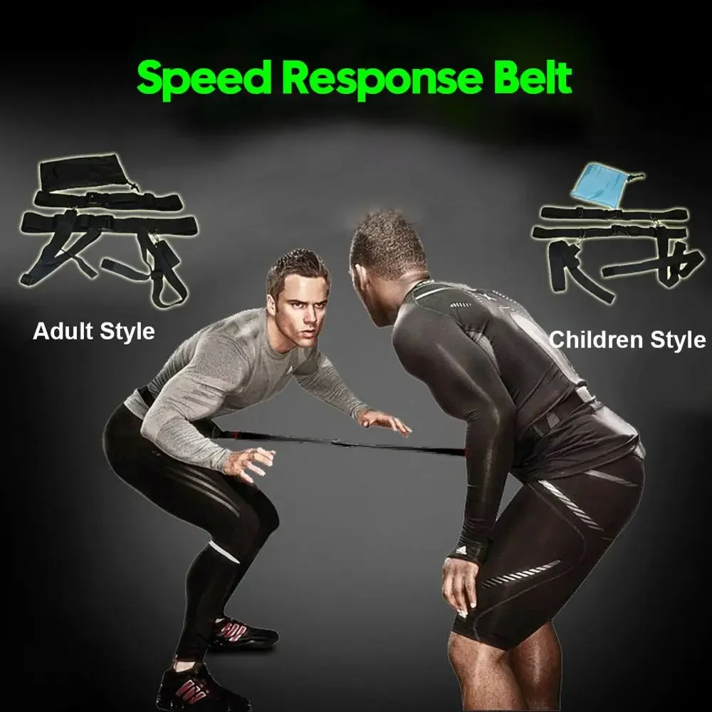 Basketball Training Auxiliary Children's Speed Response Belt Football Agility Defensive Ability Equipment Resistance Straps Band