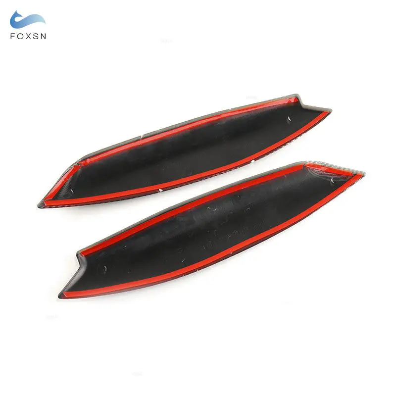 

For VW Golf 5 MK5 GTI R 2005 2006 2007 2008 Car Accessories Headlights Eyebrow Eyelid Cover Trim 2pcs ABS Glossy Black