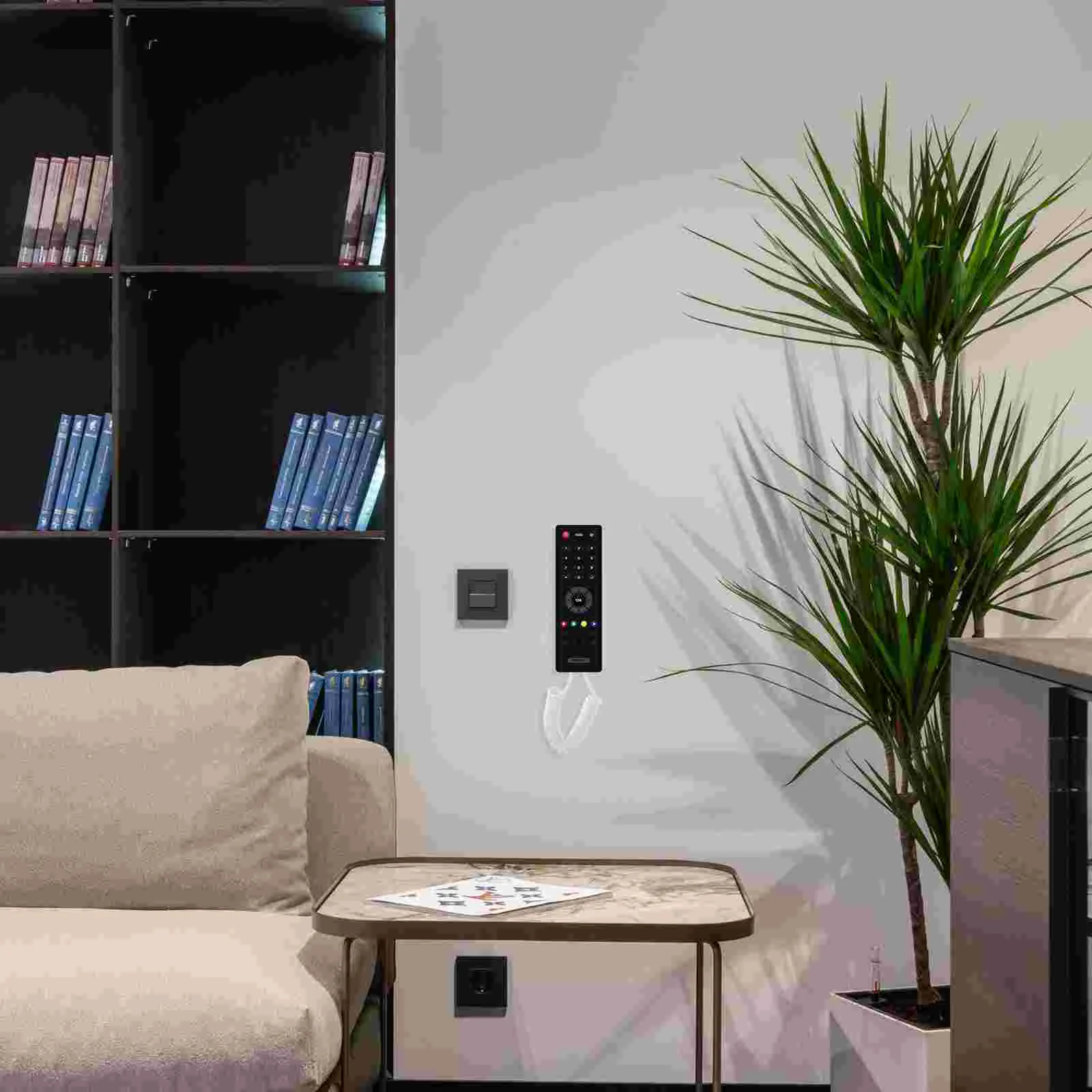 Remote Leash Control Anti-lost Rope Hanger Holder Security Lock Cable Tether White for Wires