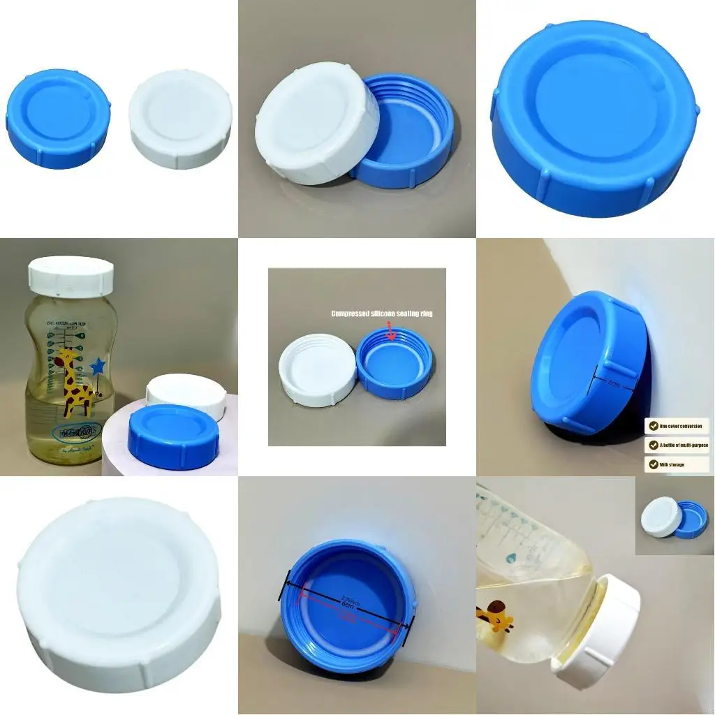 

Replacement Bottle Caps For Brown's Baby Feeding Bottles Travel and Storage L8RB