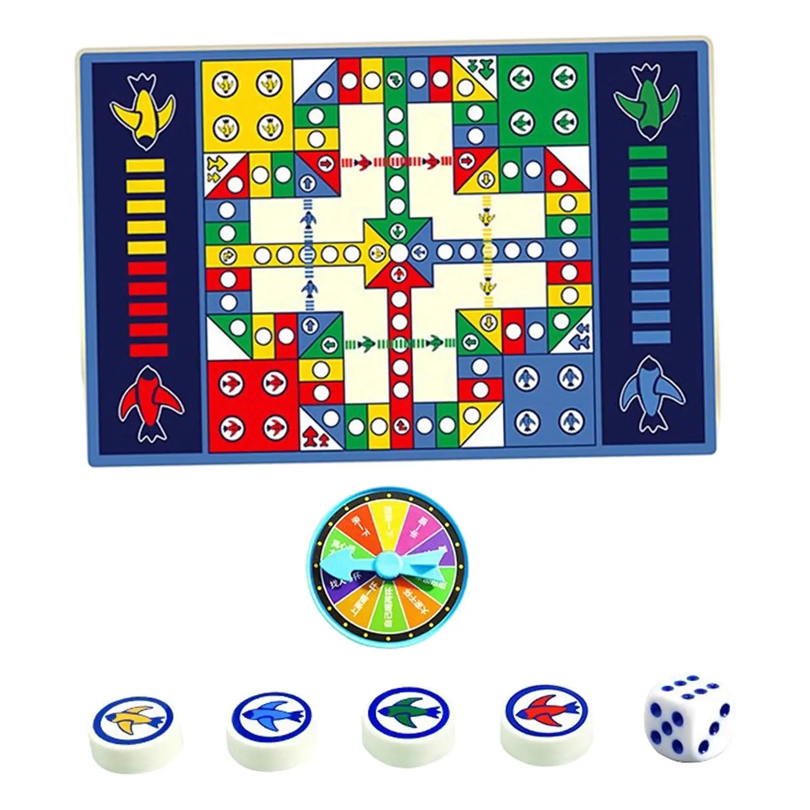

Игровой ковер Flying Checker, набор шахмат для ползания с шахматными ковриками, игрой для путешествий, летающим шахматным ковриком и проигрывателем в кости