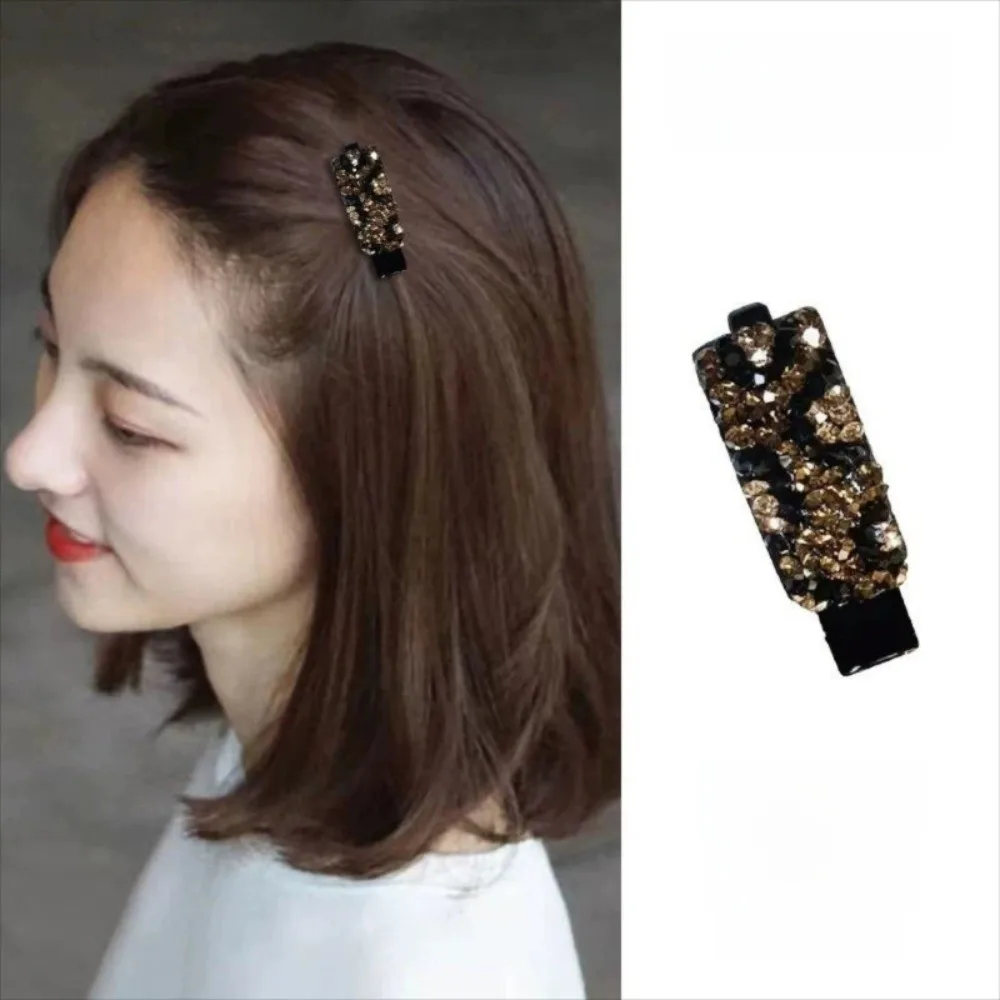 

Заколка для волос в виде утконоса с бриллиантами, красочные стразы, материал из смолы, заколки для волос со стразами, акриловый материал, высокое качество