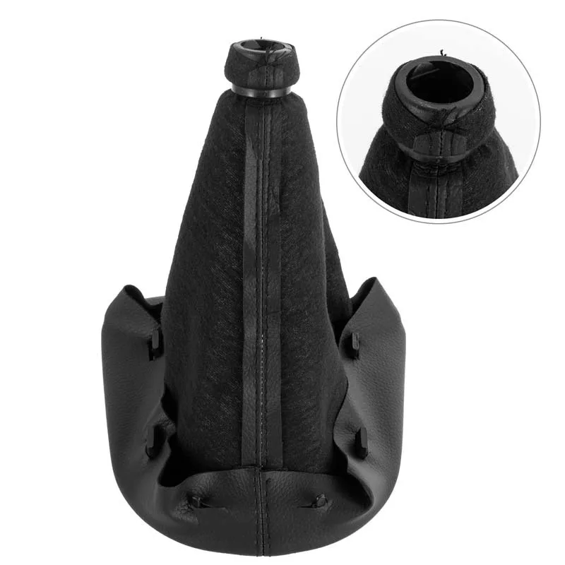 5 Speed Gear Shift Knob Shifter Boot for Peugeot 307 207 Citroen C3 C4 C5 with Gaiter Boot Cover Professional Car Accessories