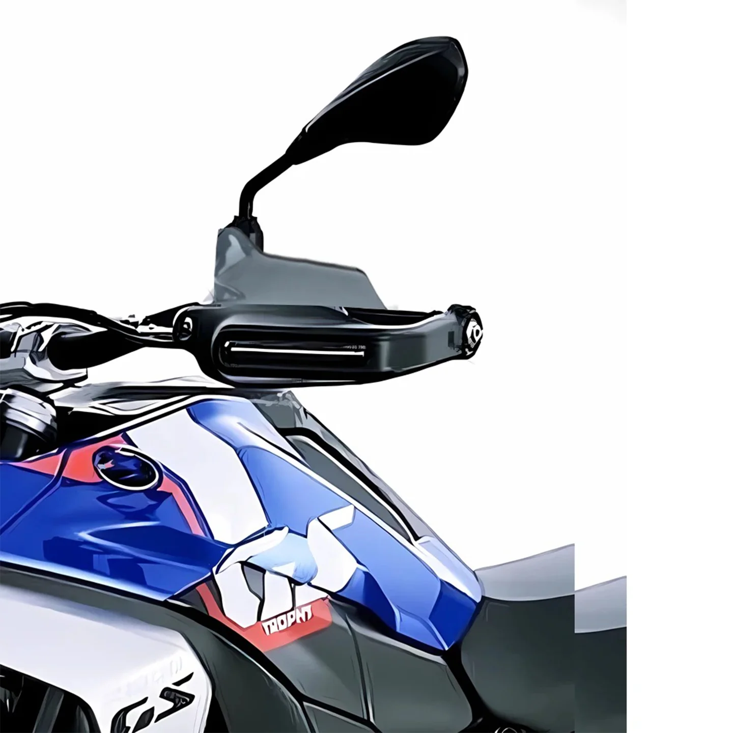 For BMW R1300GS R 1300 GS R1300 GS GS1300 R 1300GS ADV 2023 2024 UP+ Motorcycle NEW Handguard Hand shield Protector Windshield