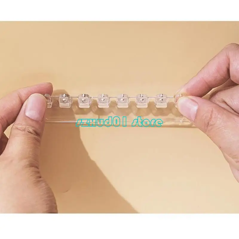 

1XCA Wall Mounted Jewelry Organizers With Hooks For Necklaces Bracelets And Rings