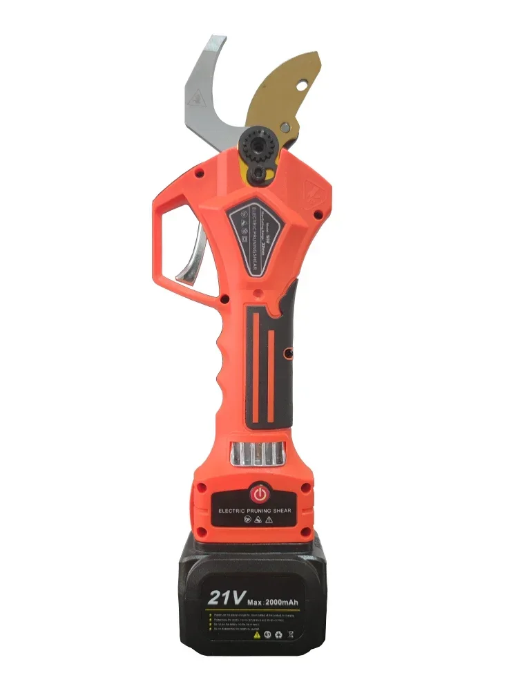 l 21V Cordless Pruner Lithium-ion Pruning Shear Efficient scissors Bonsai Electric Tree Branches garden tools electric S32 32mm