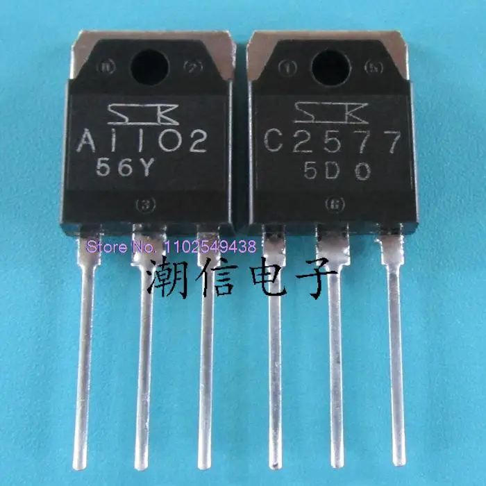 

10PCS/LOT A1102 2SA1102 C2577 2SC2577 TO-247 New imported original