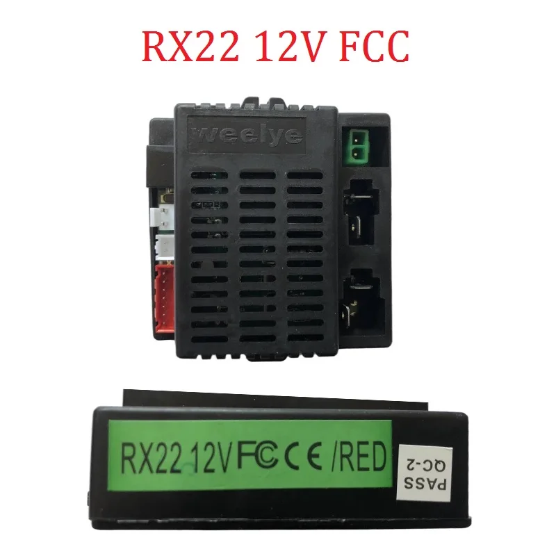 Wellye RX22 FCC2.4G12V 11 핀 4 드라이브 전기 자동차 리시버 베이비 컨트롤러, 전기 장난감 액세서리, 2.4G 블루투스