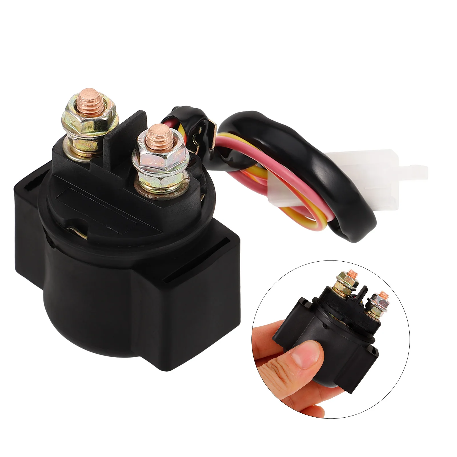 

Starter Solenoid Relay 12V Power Relay For Motorcycle Car Truck Boat Automotive Electrical System Universal Fit