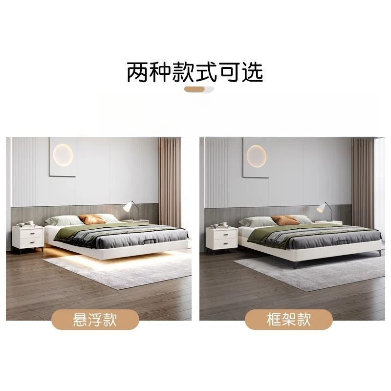 심플한 싱글/더블/쇼트 침대, 원목 다다미 침실용