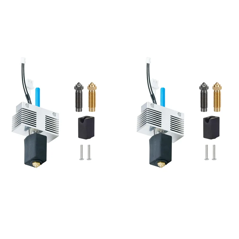 

Компактный 2X Hotend для Elegoo Neptune 4 Plus/Neptune 4, макс. экструдер с печатающей головкой, блок нагревательного картриджа, термистор