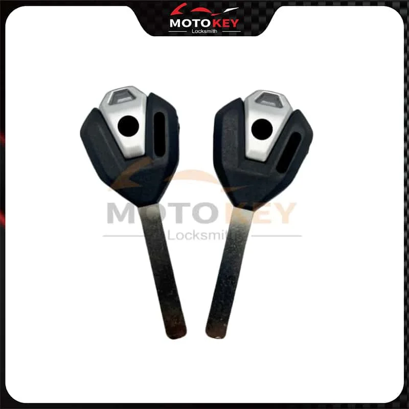 For CFMOTO 250 SR NK 450 SR 650 MT GT 700 CLX 800 MT Blank Key Motorcycle Replacement Uncut Anti-Theft Chip Placement Key