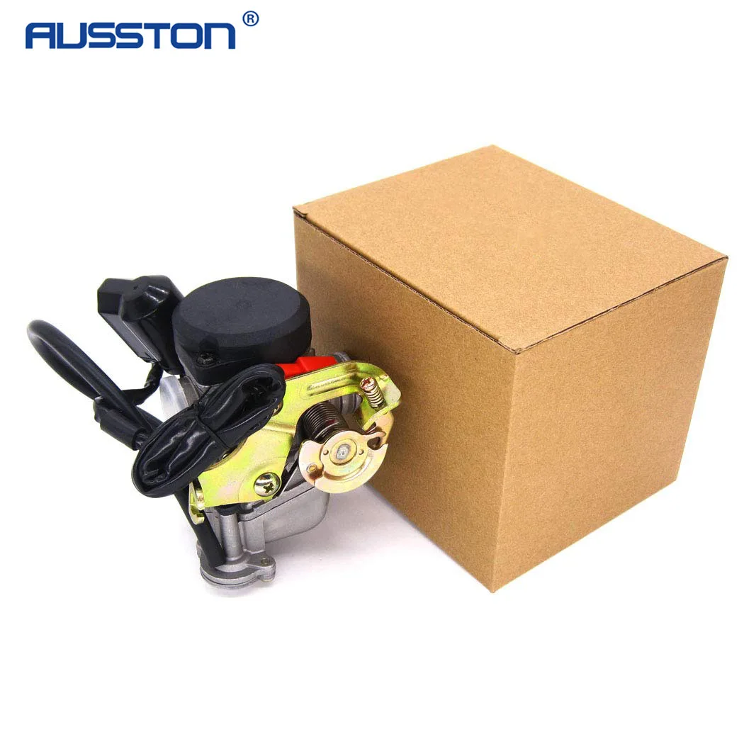 49cc Scooter Carburetor GY6 Four Stroke with Jet Upgrades Carburetor for GY6 49cc 50cc 4 Stroke Engine Electric Choke Motorcycle