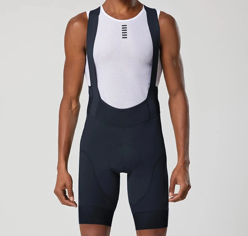 YKYWBIKE Herren-Radtrikot-Shorts für den Sommer 7H Paris HP Gepolsterte Elastische Atmungsaktive Rennrad-Fahrrad-Trägerhose – Detail 14