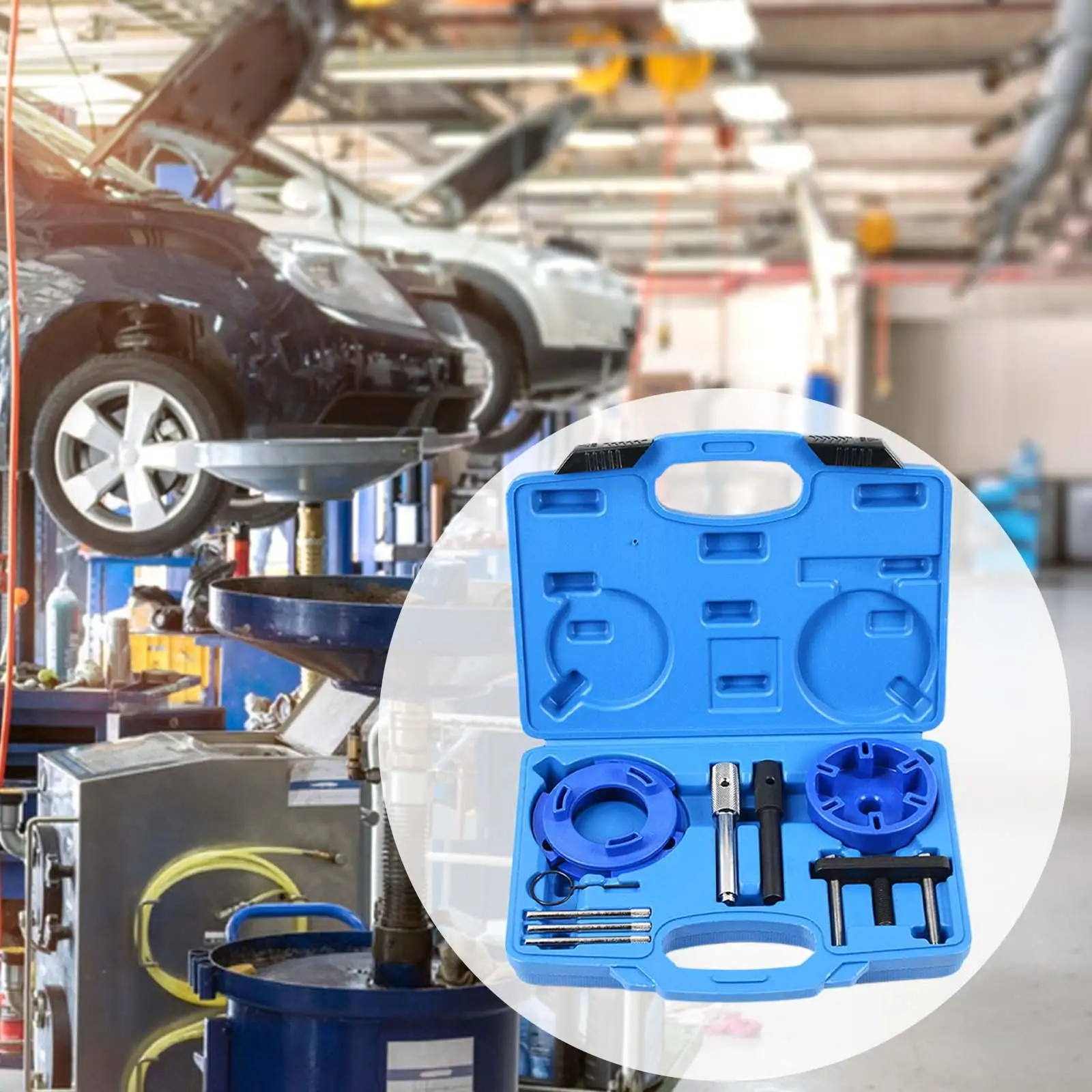 

Engine Timing Tool Kit for Ford Easy to Install Engine Camshaft Alignment Timing Tool Replacement Part Vehicles Auto Accessories