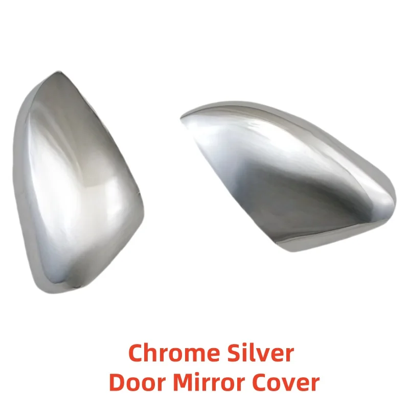 

2pcs Car ABS Chrome Rearview Accessories Plated Trim For Volkswagen Polo GTi 2010 2012 2013 2014 2016 2018 Door Mirror Cover