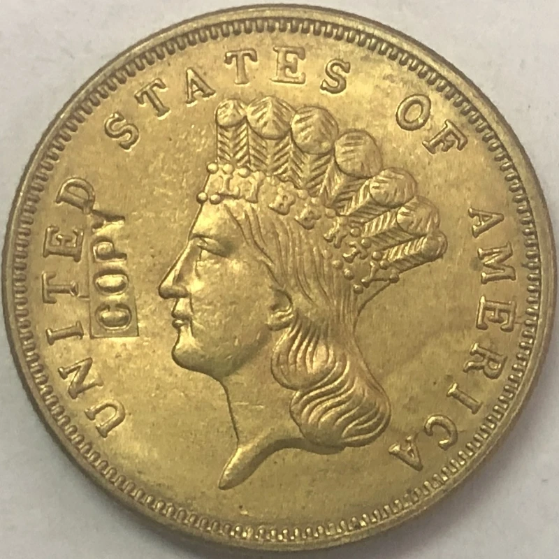 3 دولار أمريكي (1857 1858 1859)