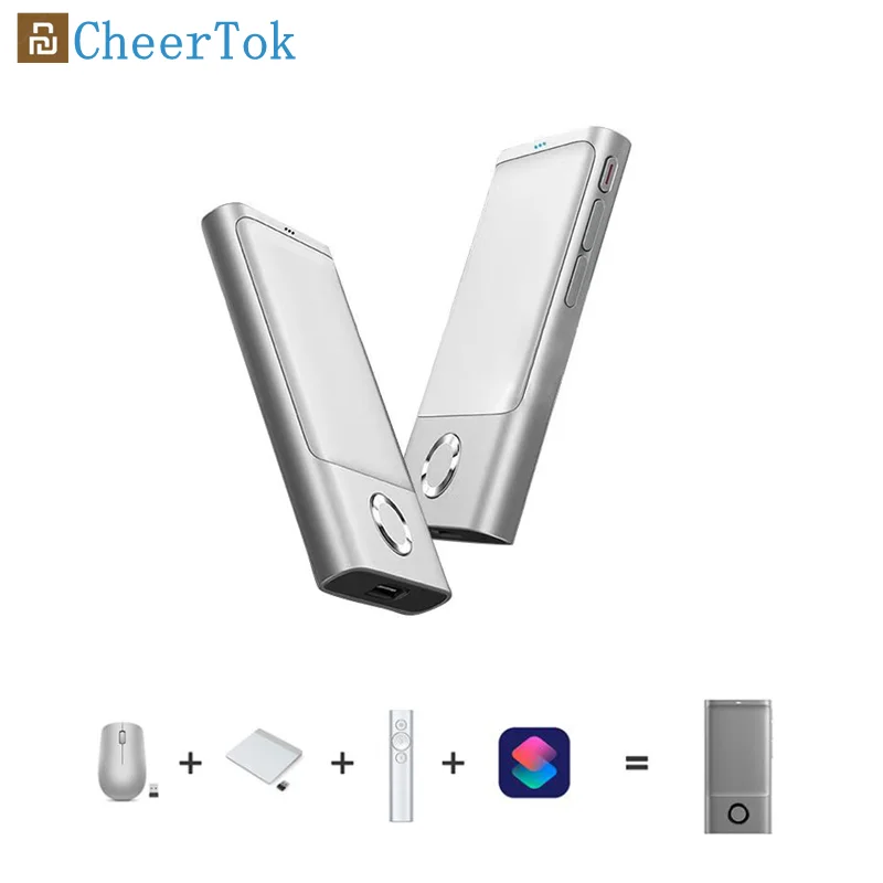 Youpin Cheerdots CheerTok All-in-one Pocket Touchpad for Smart Devices AirMouse Presenter Shortcut Generator Smart Phone Remote