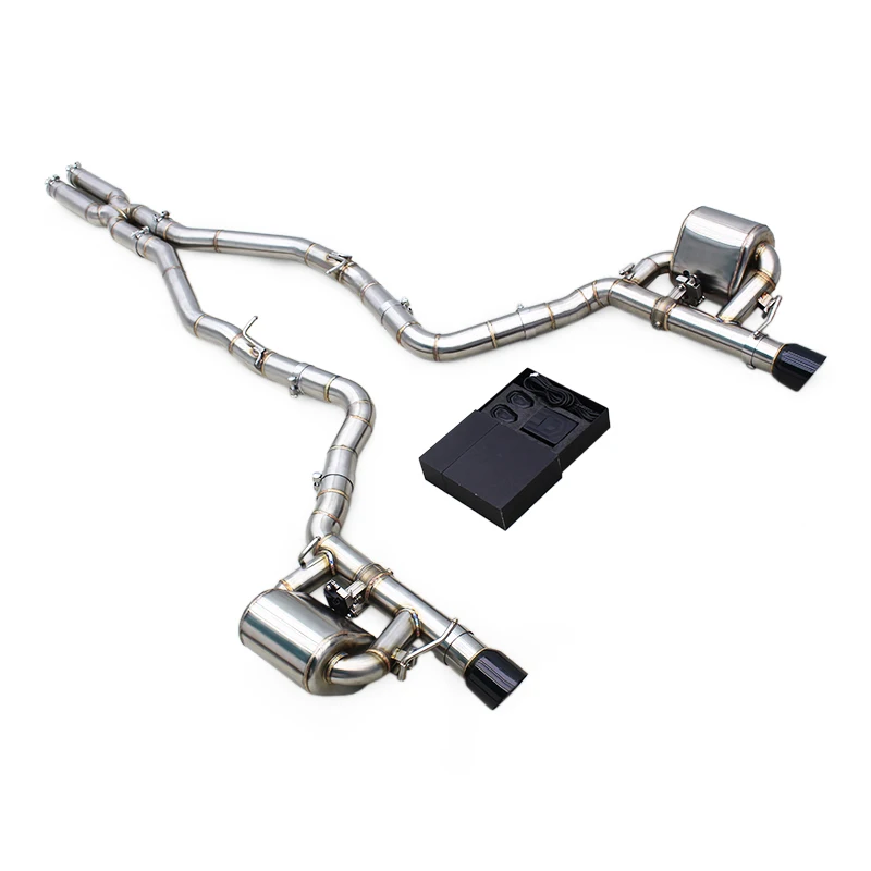 YK Enhanced Sound Catback For Dodge Charger/Challenger V8 5.7L 2009-2014 Stainless Steel Muffler Valvetronic Exhaust System