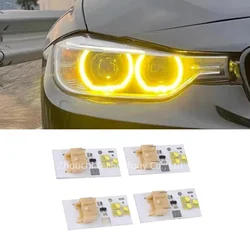 Yellow Angel Eye DRL Boards For 2012 -2015 BMW 3 Series F30 F31 F34 320i 328i Pre-LCI Xenon Headlight Red Daytime Light