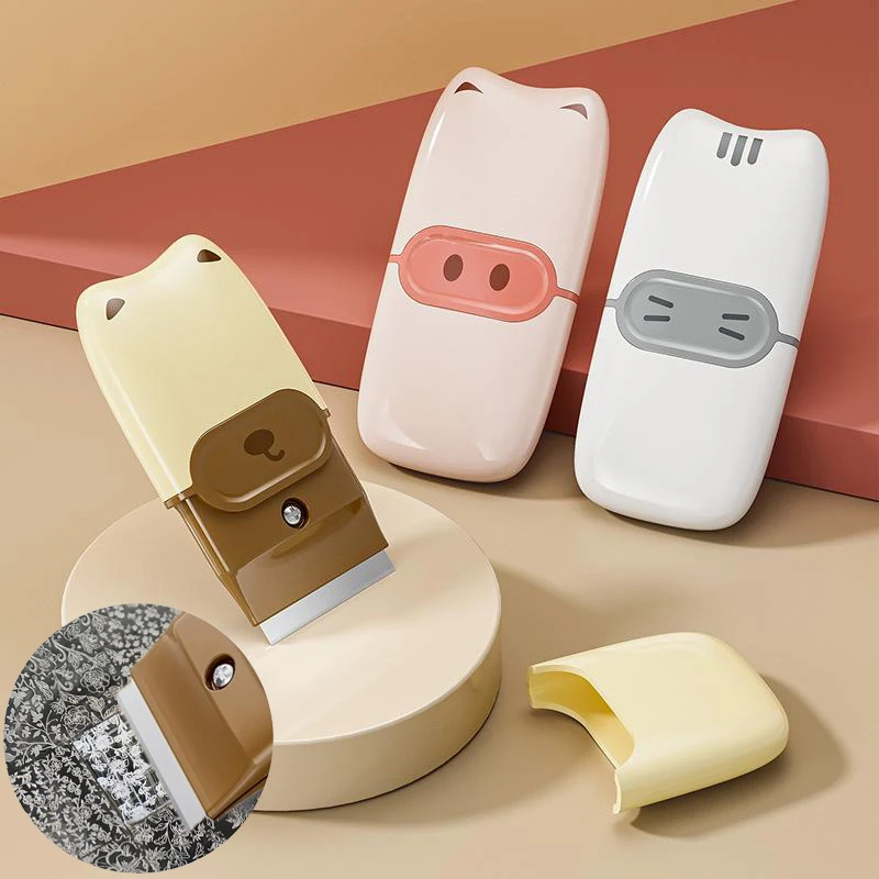 Nail Art Stamping Scraper Multifunctional Cleaning And Glue Removal Spatula Nail Printing Template Tool