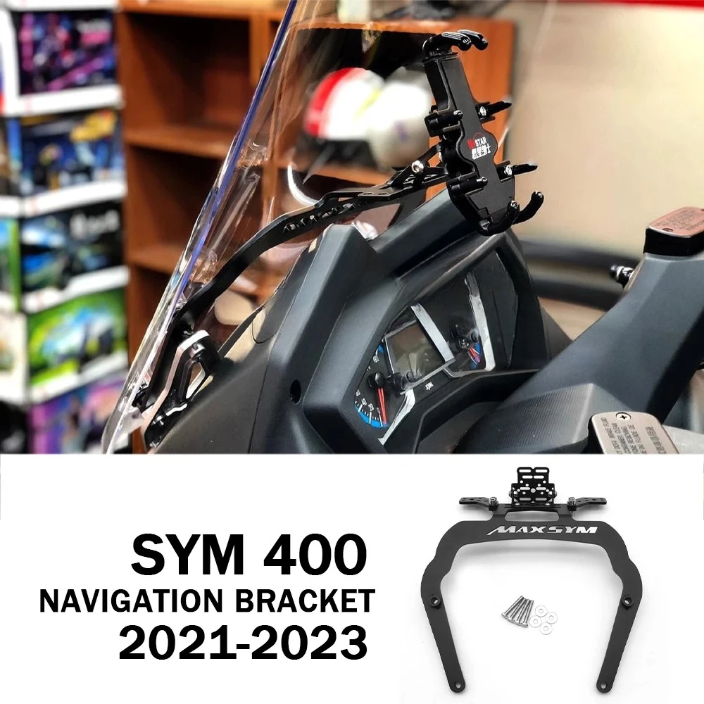 

For SYM Maxsym400 Maxsym 400 Accesorios 2021 2022 2023 2024 Navigation Bracket Expansion Bracket GPS Bracket