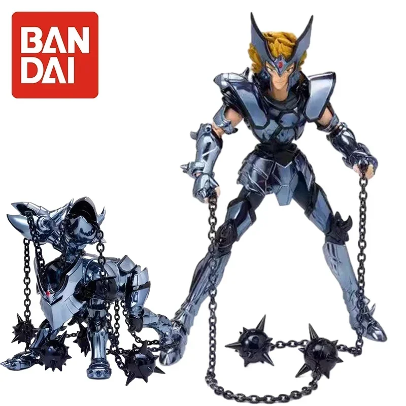 Original Bandai Saint Seiya Figure Cerberus Dante Saint Cloth Myth Action Figurine Anime Collection Model Doll Collection