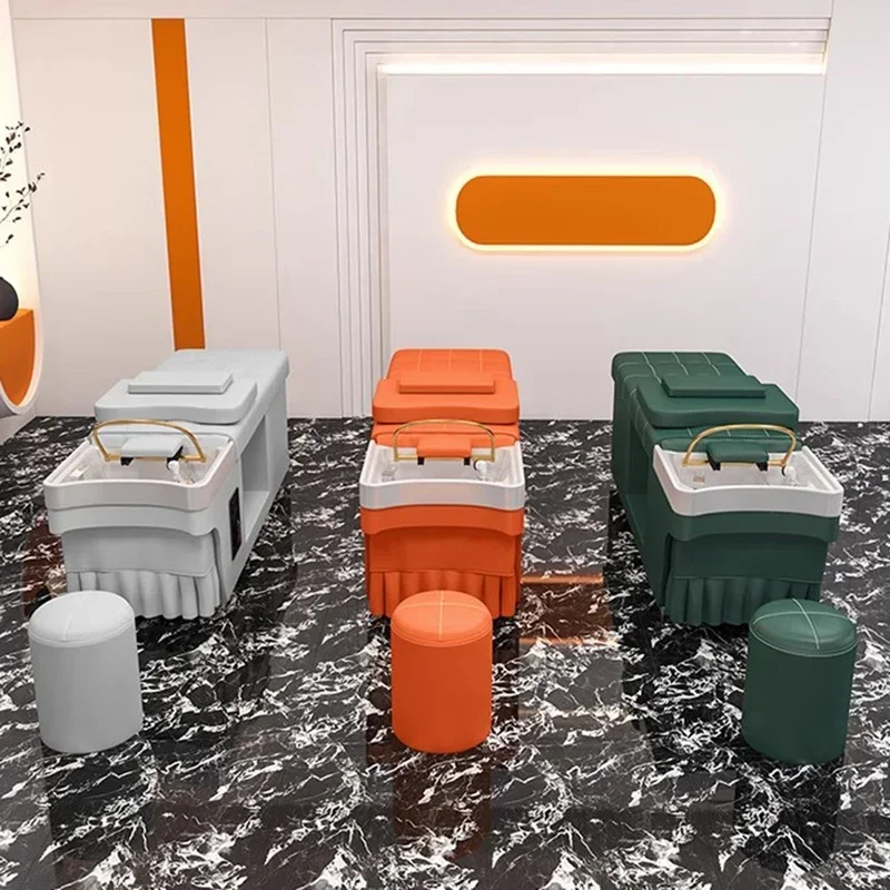 Luxury Beauty Shampoo Modern Chair Living Room Wash Hair Massage Table Thaise Barber Barberia Commercial Furniture Decoration