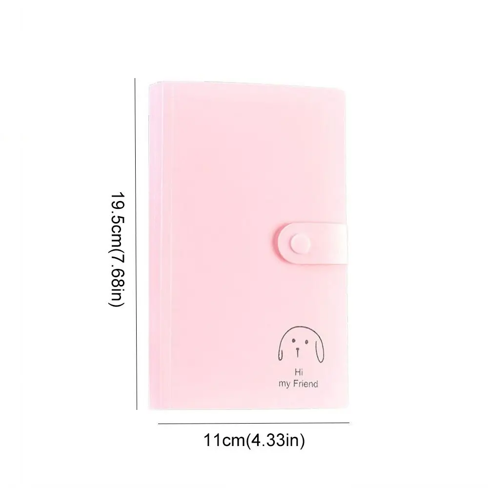 120/240 Slots Cards Holder ID Business Card Bag Photocards Holder Collection Photo Album Book Ticket Holder Desk Organizer