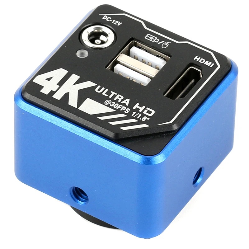 4K FHD 1080P IMX678 HDMI Digital Lab Video Microscope Camera U disk Video Recorder Electronic Camera Mobile Phone Repair Tools