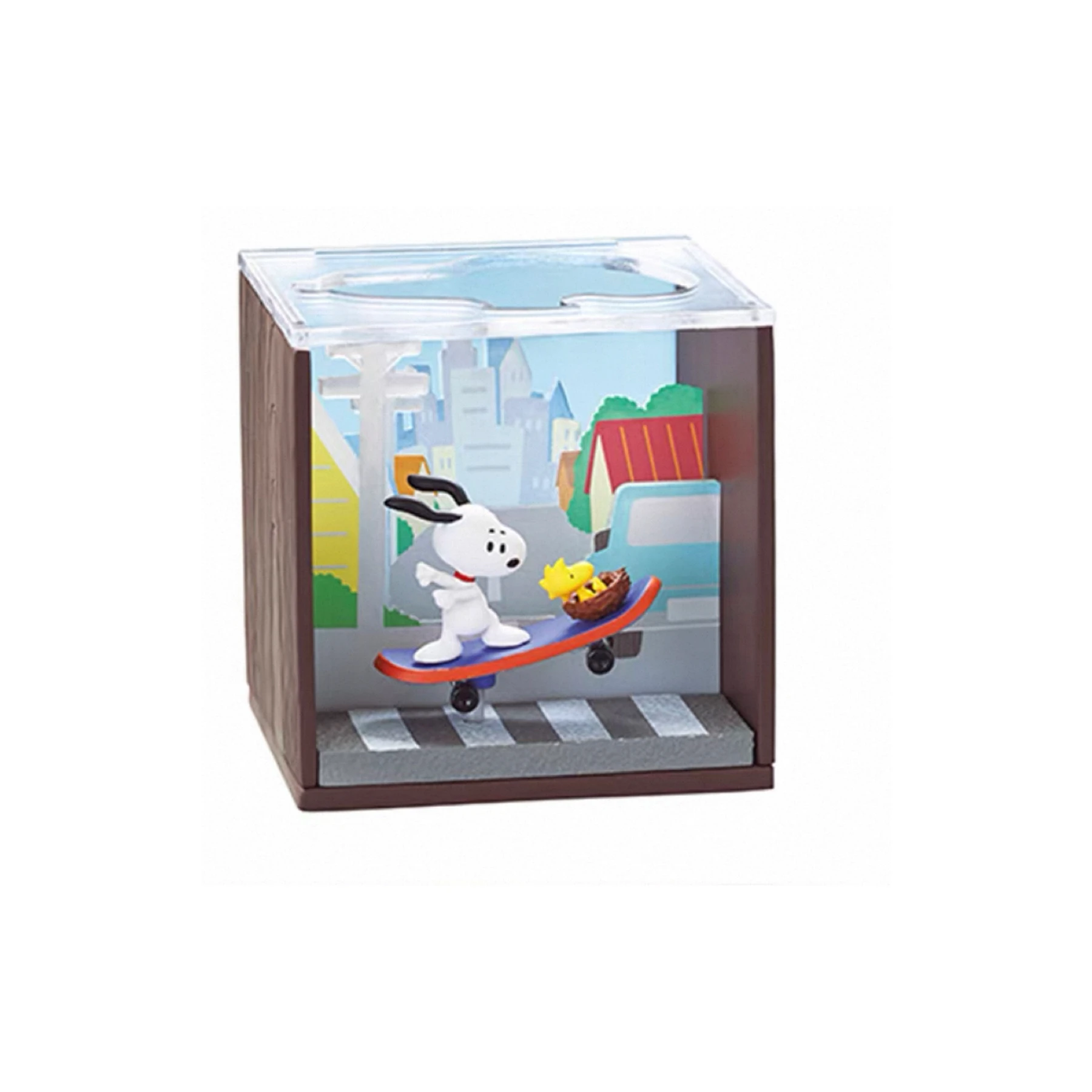 Re-ment Snoopy Scenery Box Complete Set of Figurines, Trendy Toys,Desktop Blind Box,Ornaments,Miniature Scene Collection,Models