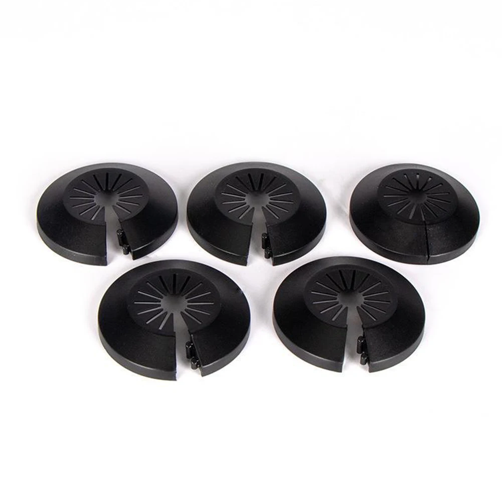 

5pcs Flange Pipe Covers Decoration Rosette Collar Pipe Cover Radiator For Heating Pipe Decoration Heating Pipe Rosette