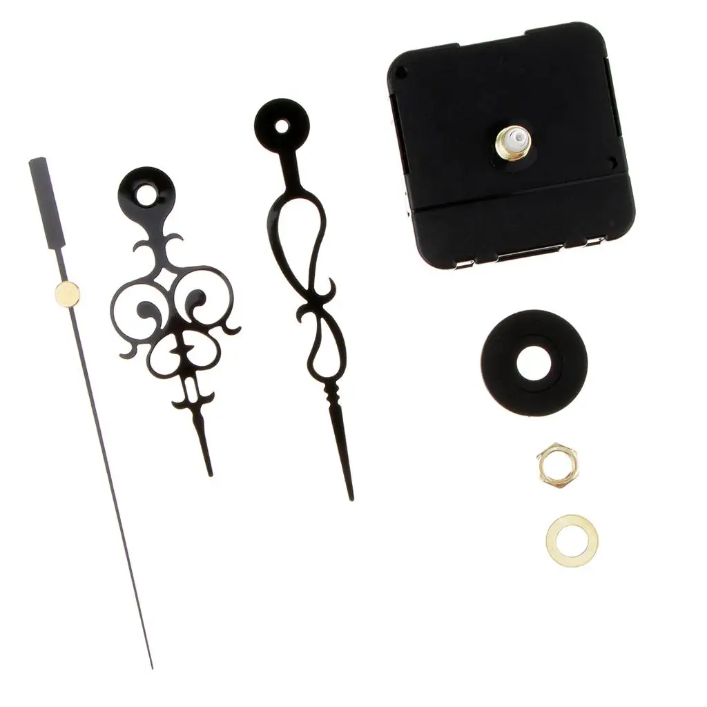Wall Clock Movements Replacement Silent Sweep Aluminum Core DIY Quartz Clock Core Repair Part for Replace Quartz Clock Mechanism