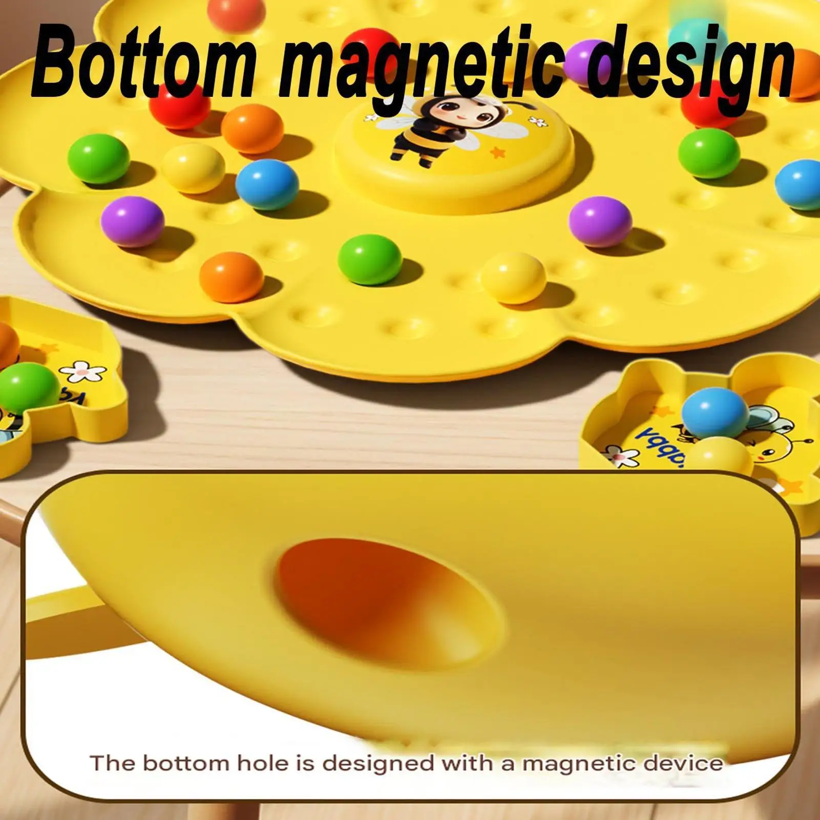 Bee Toy Educational Funny With Headband Busy Bees Family Party Game For Kids Adults Groups Multiplayer Travel Outdoor Indoor