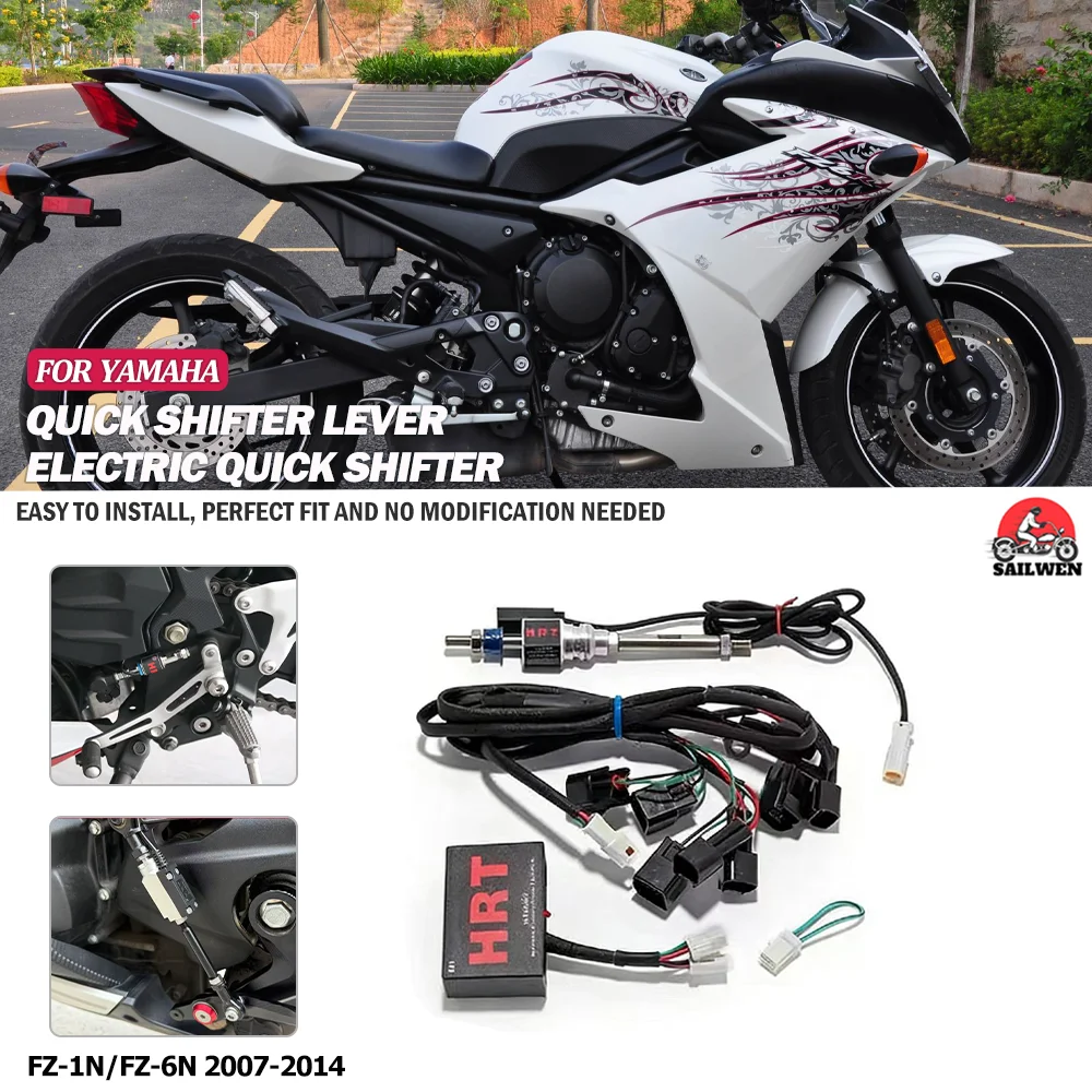 For YAMAHA FZ-1N FZ-6N 2007-2014 One-way/Two-way Quick Shift Lever Gear Shifter Quick Transmission