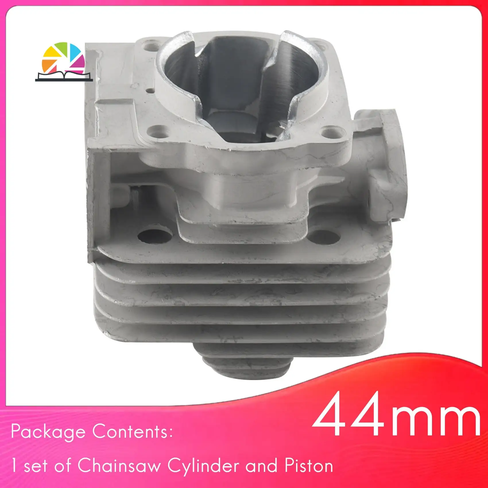 A19F-44MM 52CC Цилиндр в сборе 1E44F-5 44F-5 44-5 BG520 CG520 Комплект поршня в сборе Детали триммера A19F-44MM 52CC Цилиндр в сборе 1E44F-5 44F-5 44-5 BG520 CG520 Комплект поршня в сборе Детали триммера