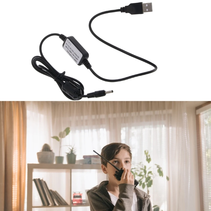 Lightweight USB Charging Cable Charger PG-3J USB Cable Charger Suitable for Walkie-Talkie TH-D7E TH-F6E TH-F7E TH-K2