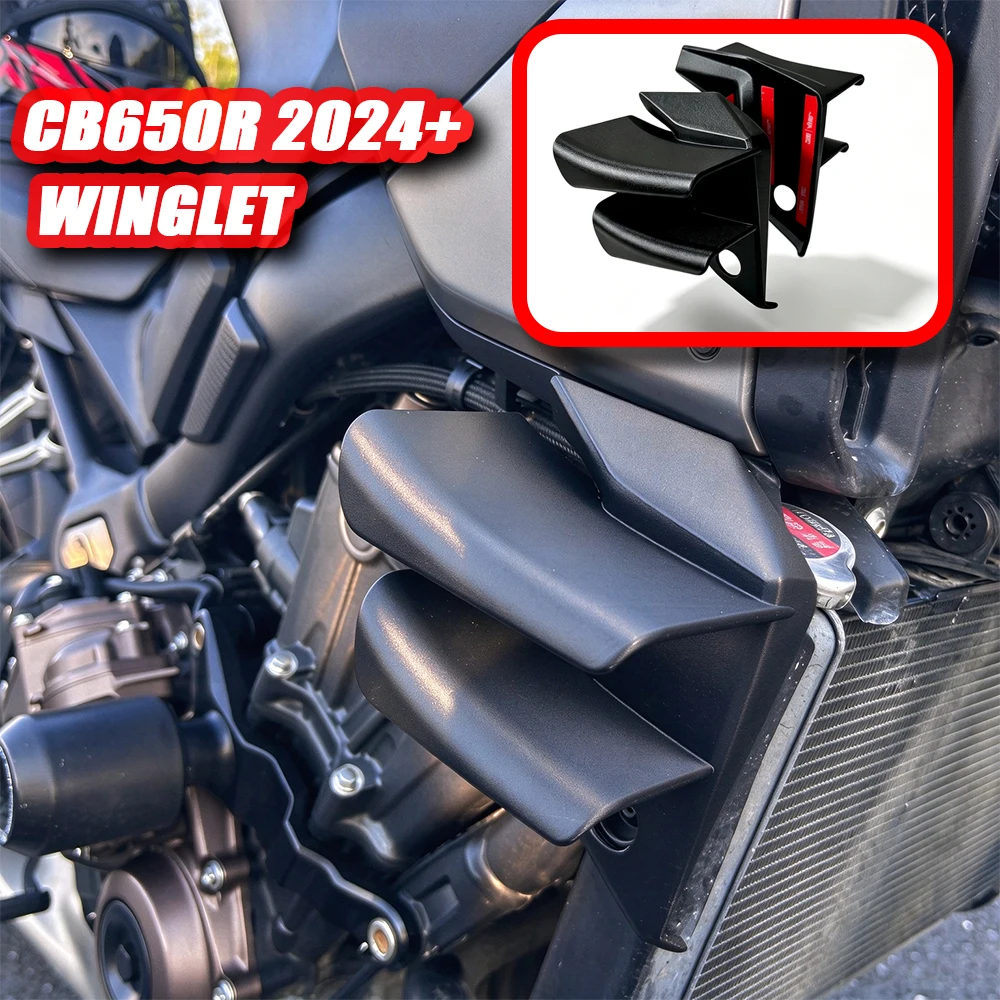 CB650R Winglet Side Spoiler Lower Lip Downforce Naked For HONDA CB650R CB 650 R 2024 2025 2026  Front Spoilers